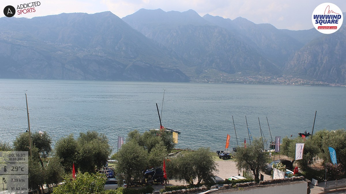 Archiv Foto Webcam Gardasee - Malcesine