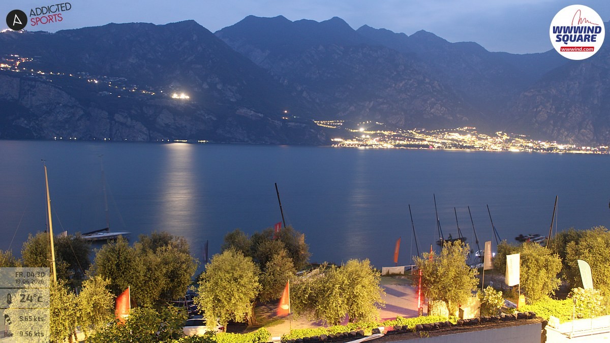 Archiv Foto Webcam Gardasee - Malcesine