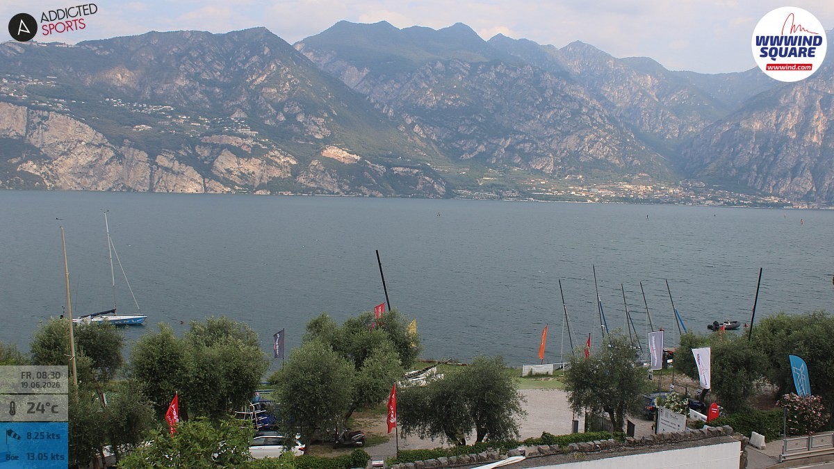 Archiv Foto Webcam Gardasee - Malcesine