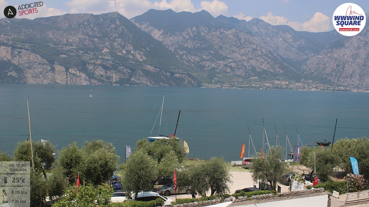 Archived image Webcam Lake Garda - Malcesine