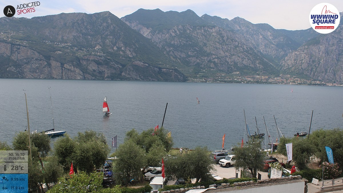 Archiv Foto Webcam Gardasee - Malcesine