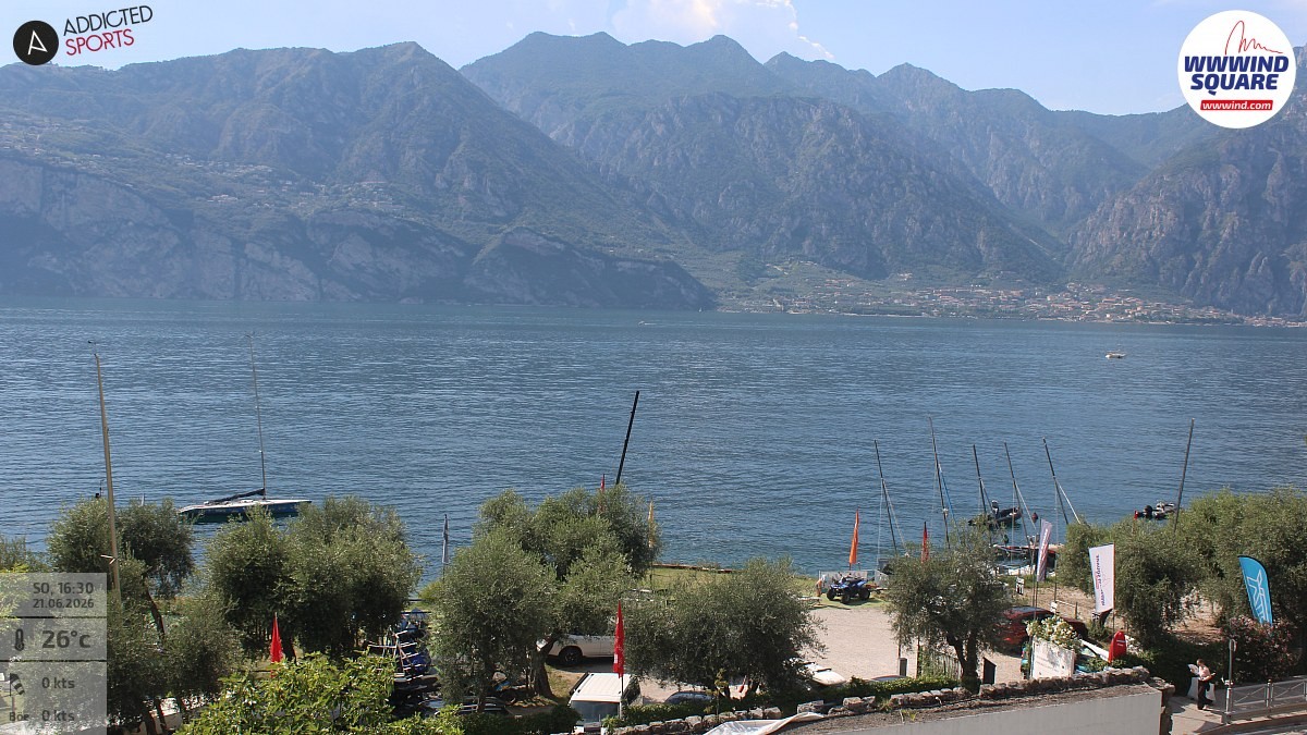 Archiv Foto Webcam Gardasee - Malcesine
