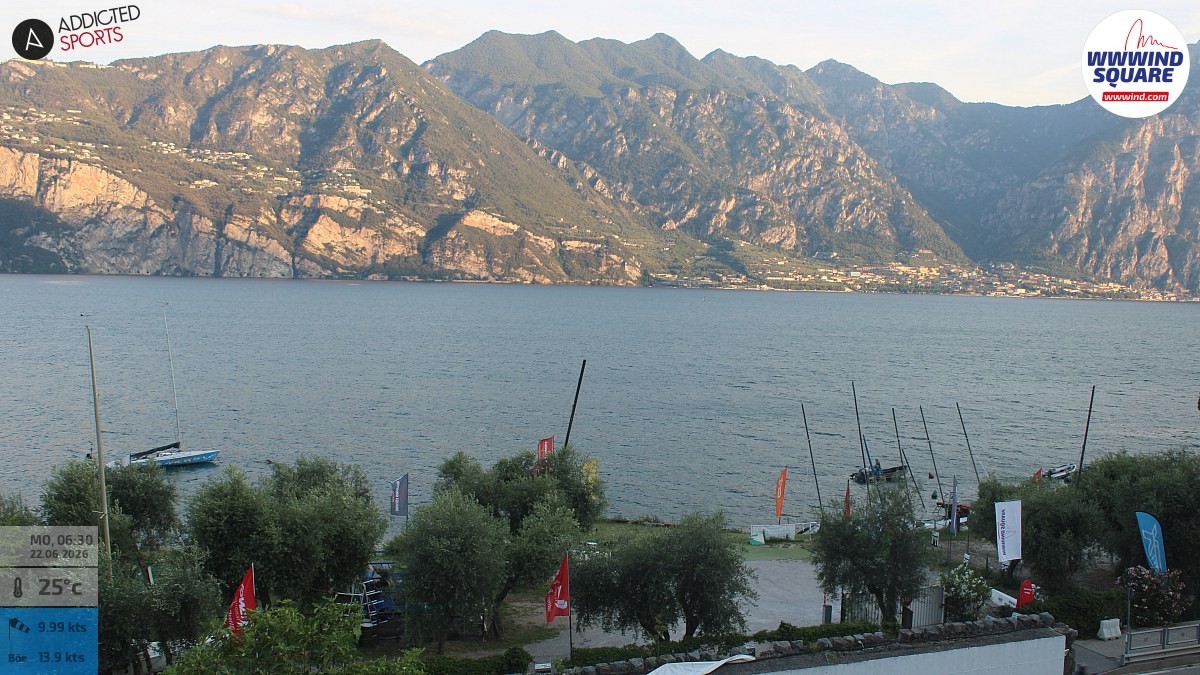 Archived image Webcam Lake Garda - Malcesine