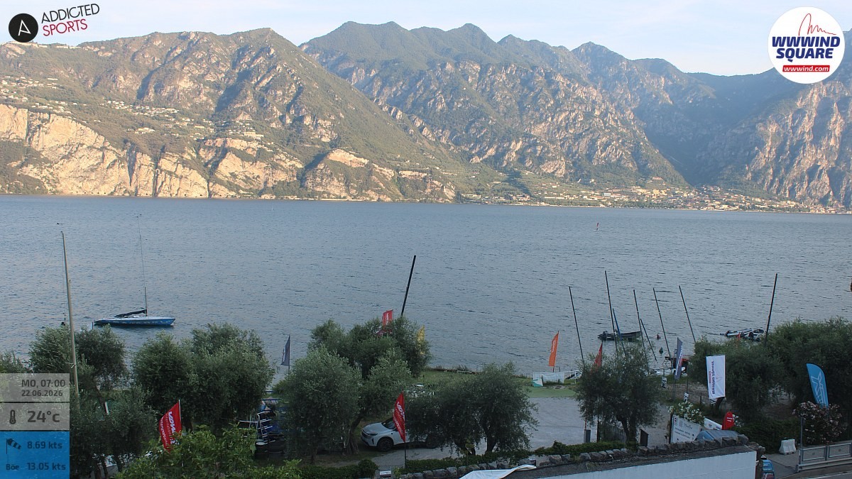 Archived image Webcam Lake Garda - Malcesine