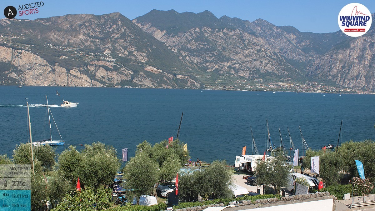 Archived image Webcam Lake Garda - Malcesine