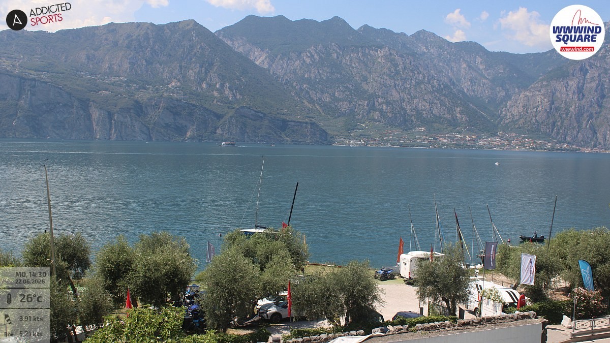 Archived image Webcam Lake Garda - Malcesine