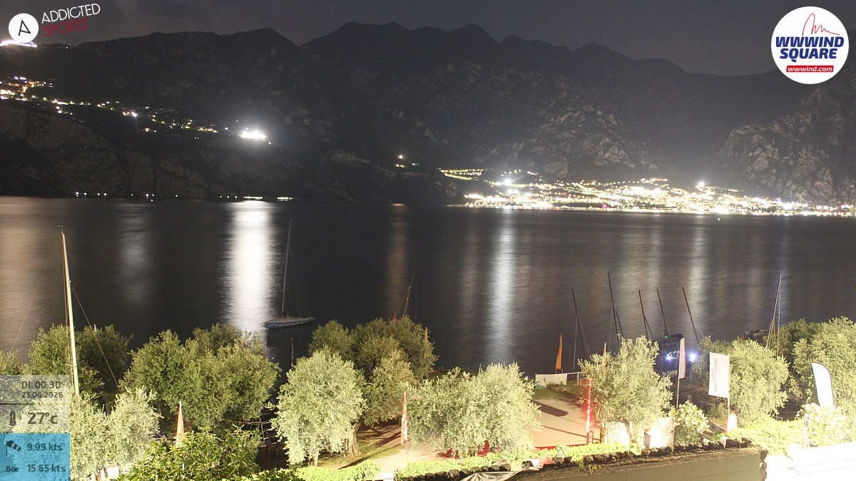 Archiv Foto Webcam Gardasee - Malcesine