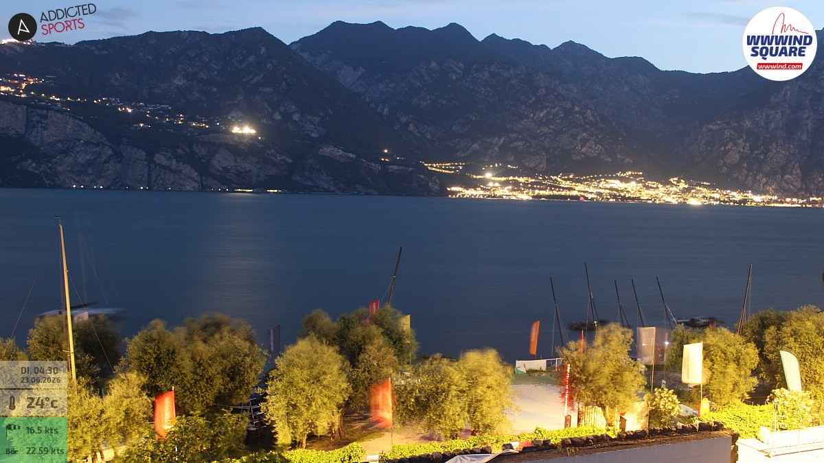 Archiv Foto Webcam Gardasee - Malcesine