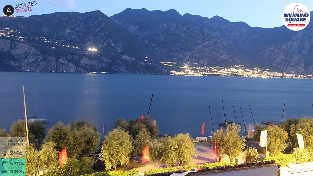 Archived image Webcam Lake Garda - Malcesine