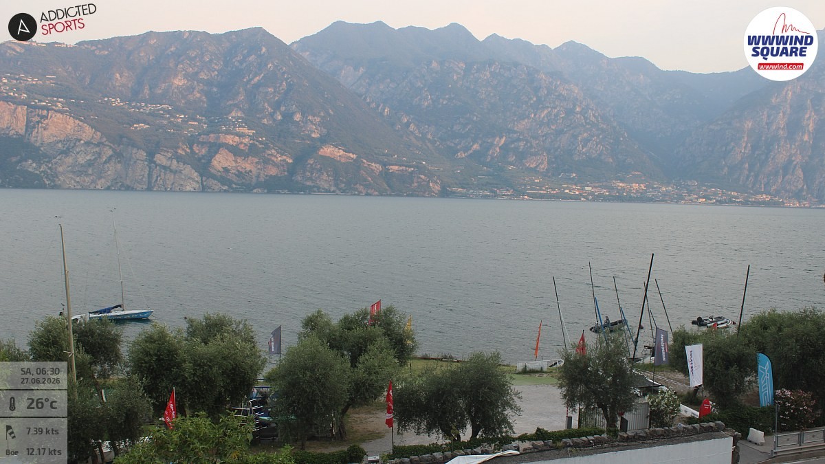Archived image Webcam Lake Garda - Malcesine