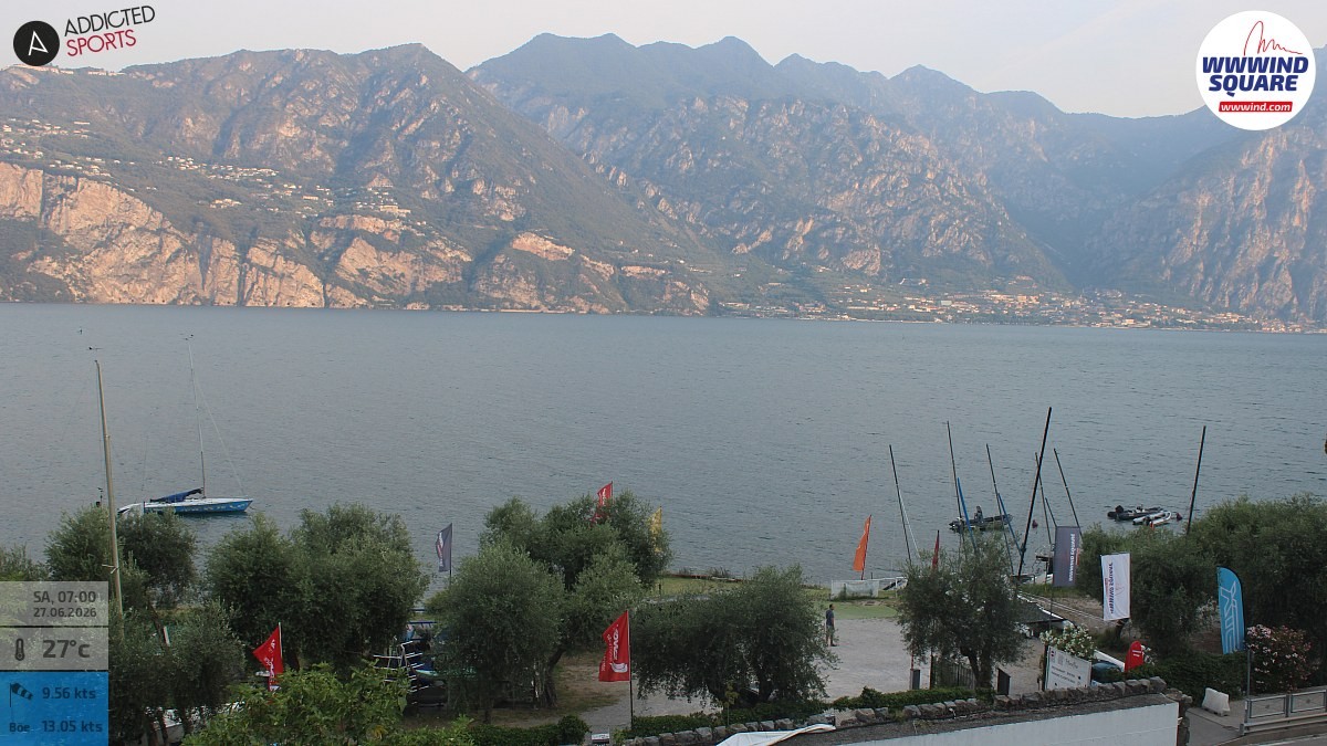 Archiv Foto Webcam Gardasee - Malcesine