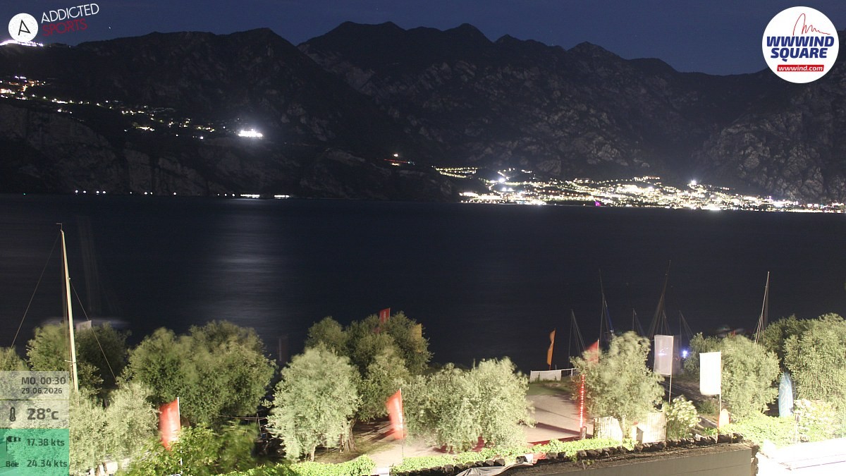 Archiv Foto Webcam Gardasee - Malcesine