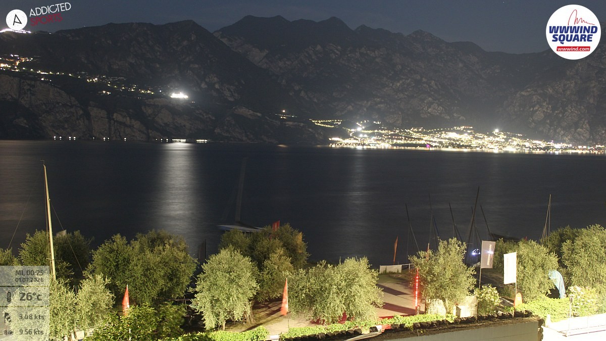 Archiv Foto Webcam Gardasee - Malcesine