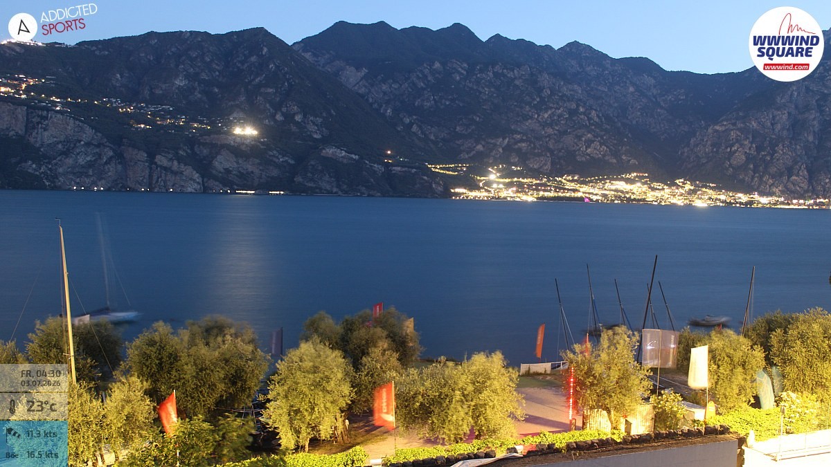 Archived image Webcam Lake Garda - Malcesine