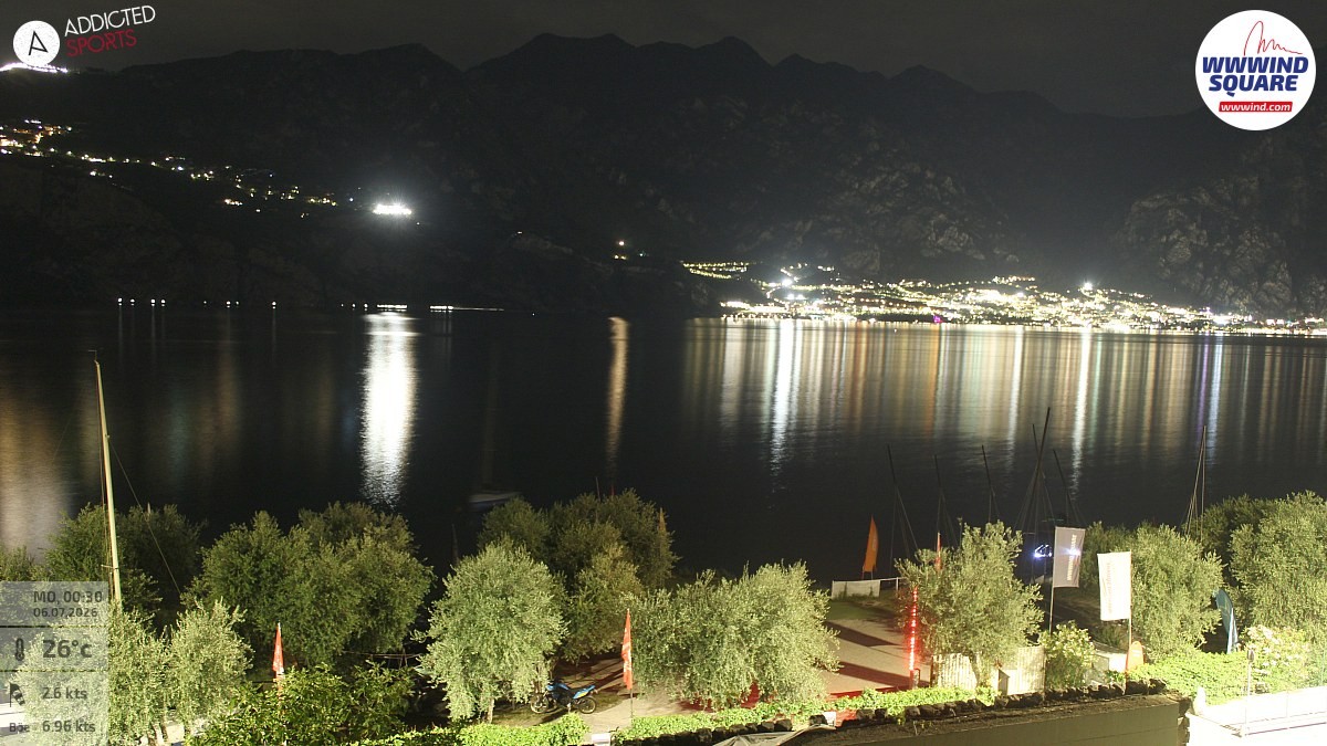 Archiv Foto Webcam Gardasee - Malcesine