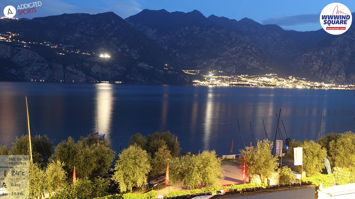 Archiv Foto Webcam Gardasee - Malcesine