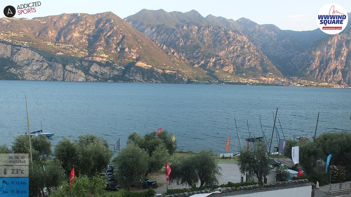 Archiv Foto Webcam Gardasee - Malcesine