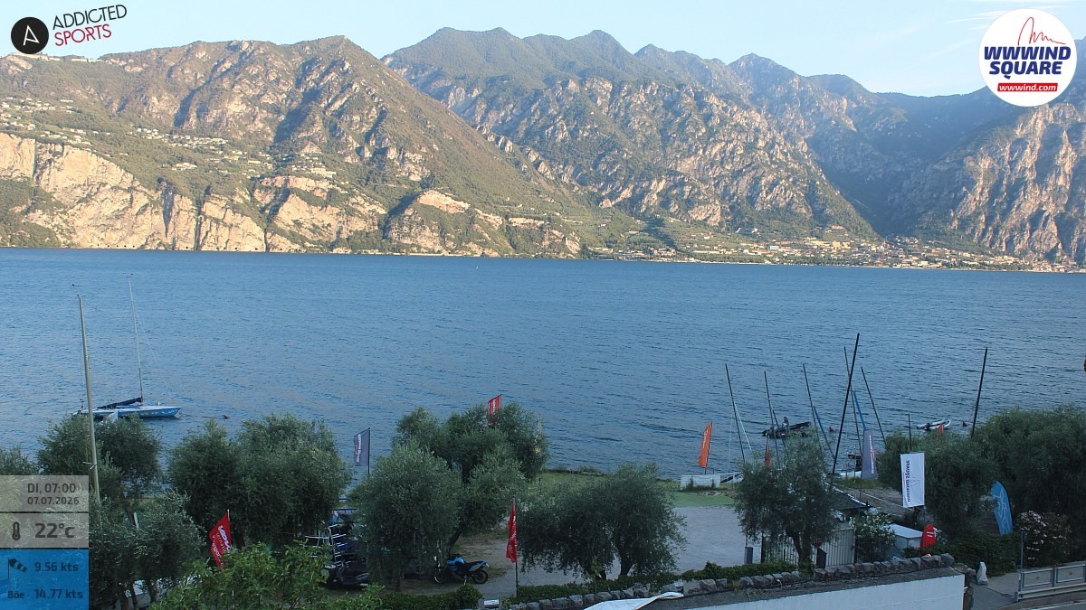 Archiv Foto Webcam Gardasee - Malcesine