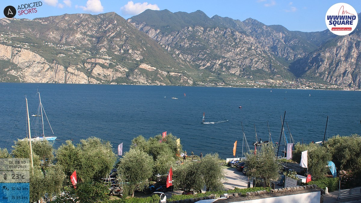 Archiv Foto Webcam Gardasee - Malcesine