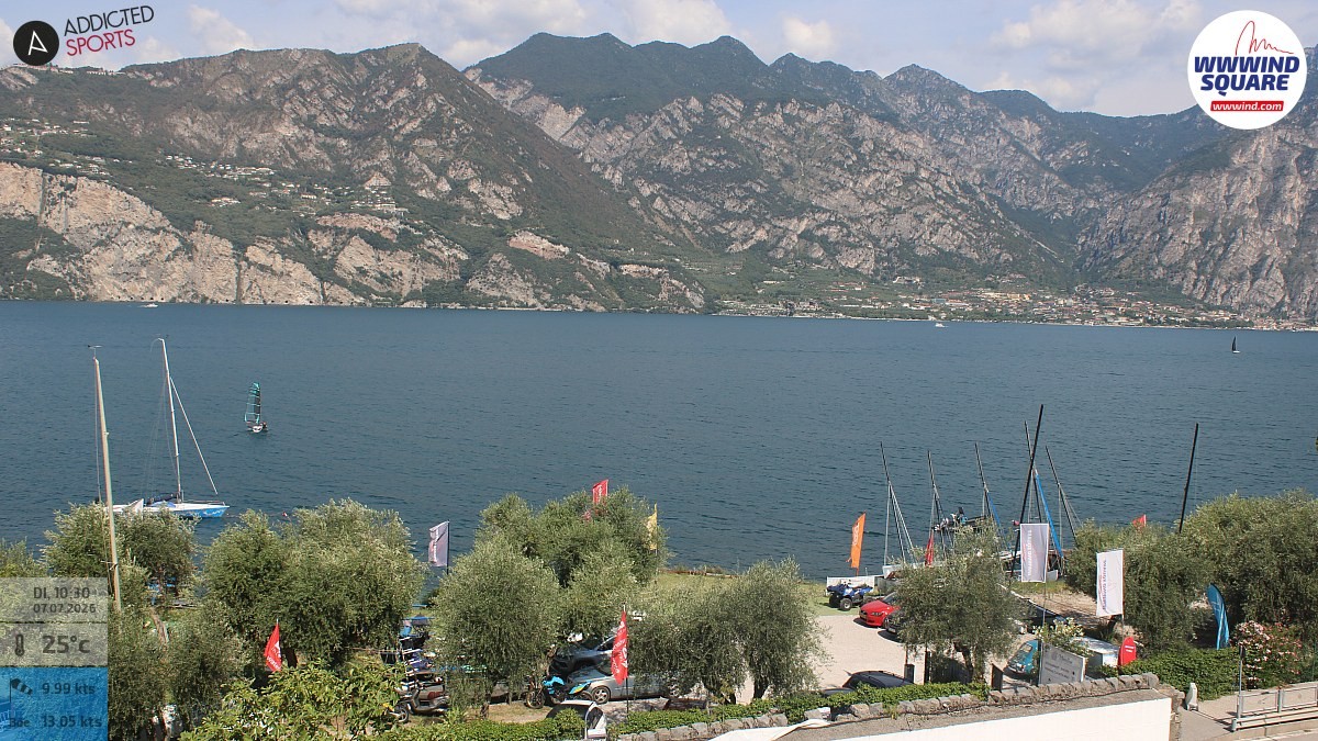 Archiv Foto Webcam Gardasee - Malcesine