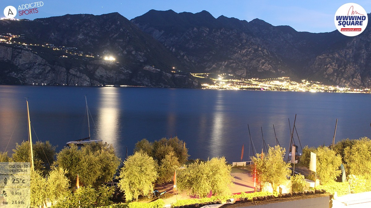 Archived image Webcam Lake Garda - Malcesine