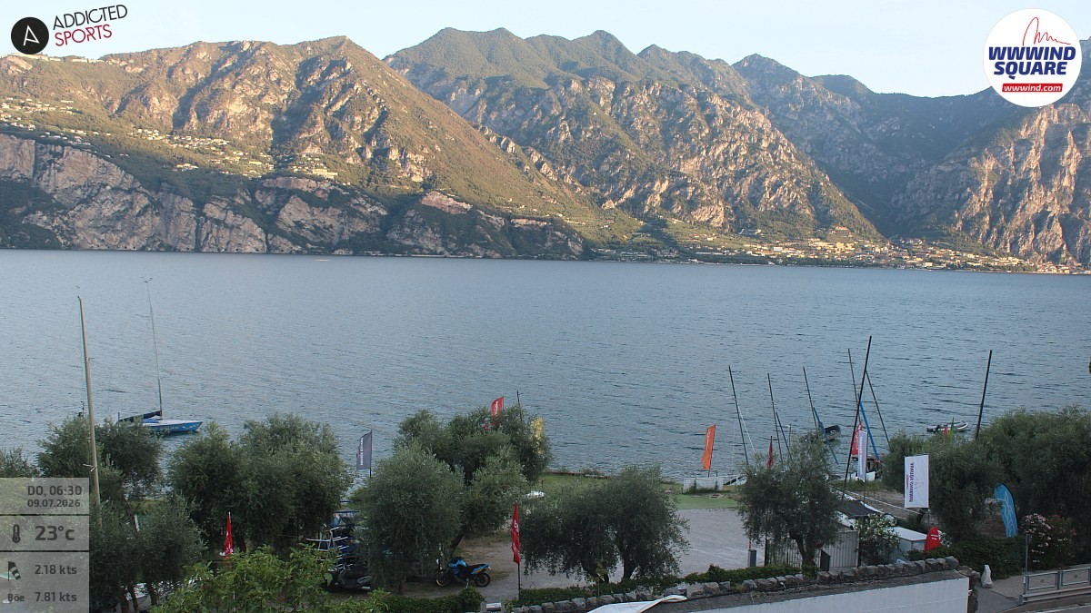 Archiv Foto Webcam Gardasee - Malcesine