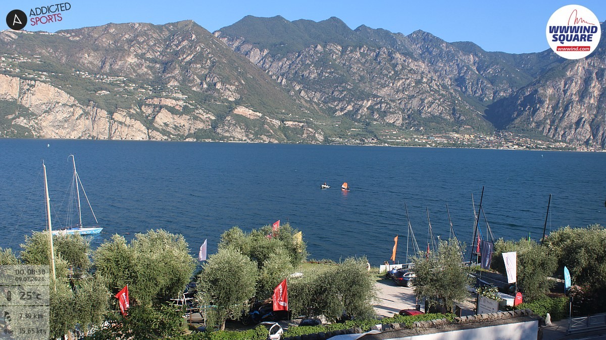 Archiv Foto Webcam Gardasee - Malcesine