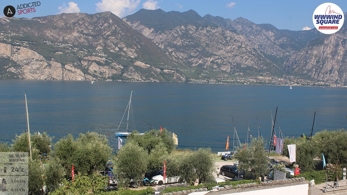 Archiv Foto Webcam Gardasee - Malcesine