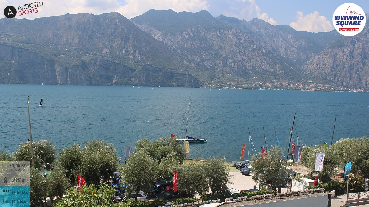 Archiv Foto Webcam Gardasee - Malcesine