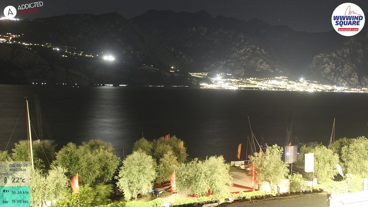 Archiv Foto Webcam Gardasee - Malcesine
