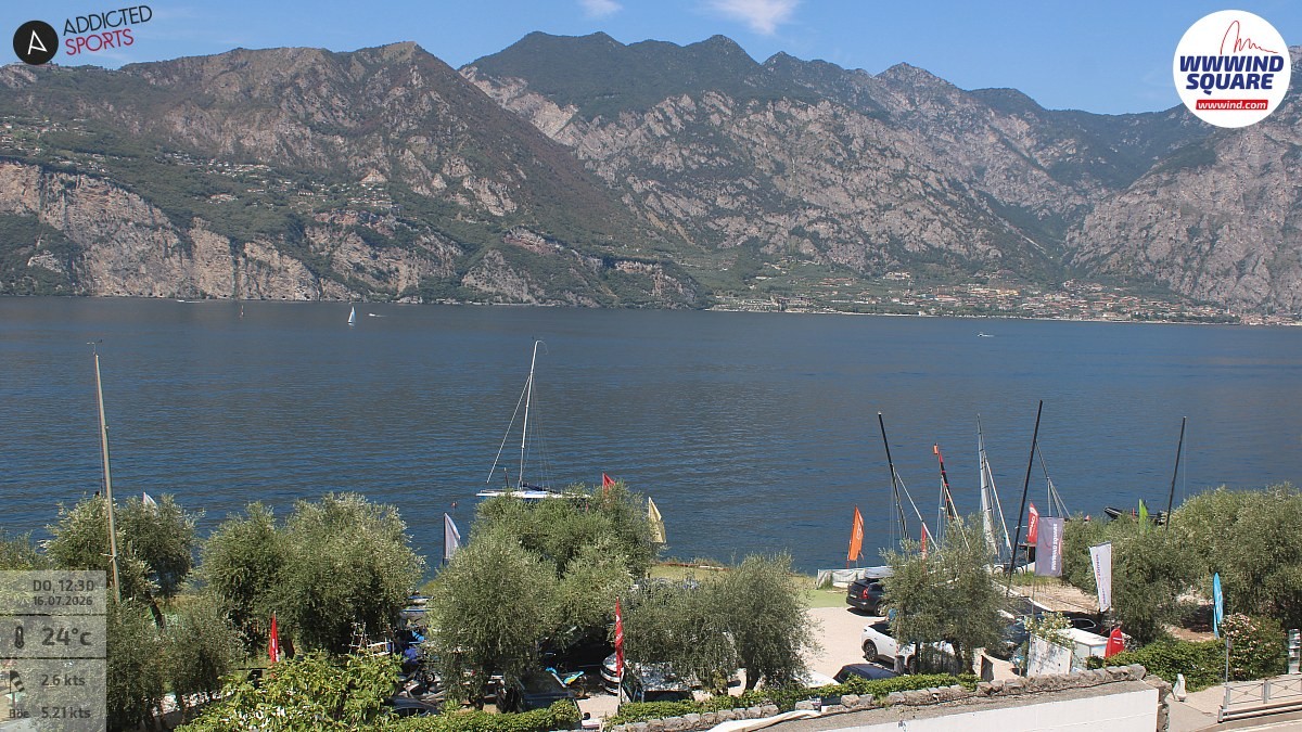 Archiv Foto Webcam Gardasee - Malcesine