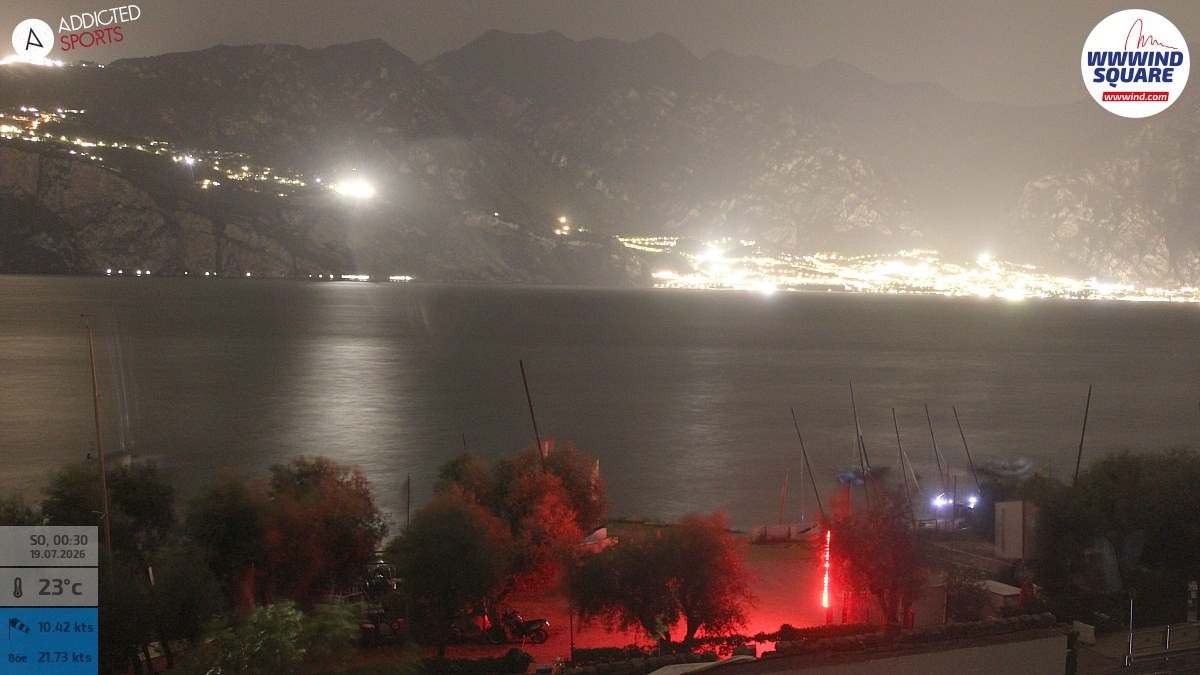 Archiv Foto Webcam Gardasee - Malcesine