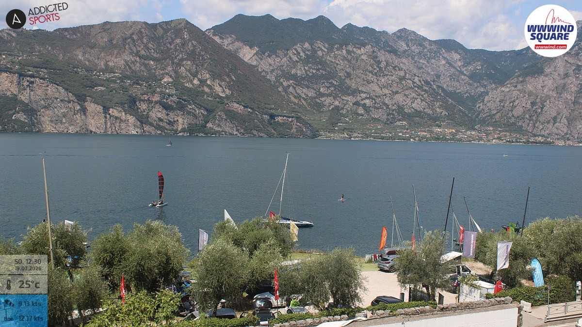 Archiv Foto Webcam Gardasee - Malcesine