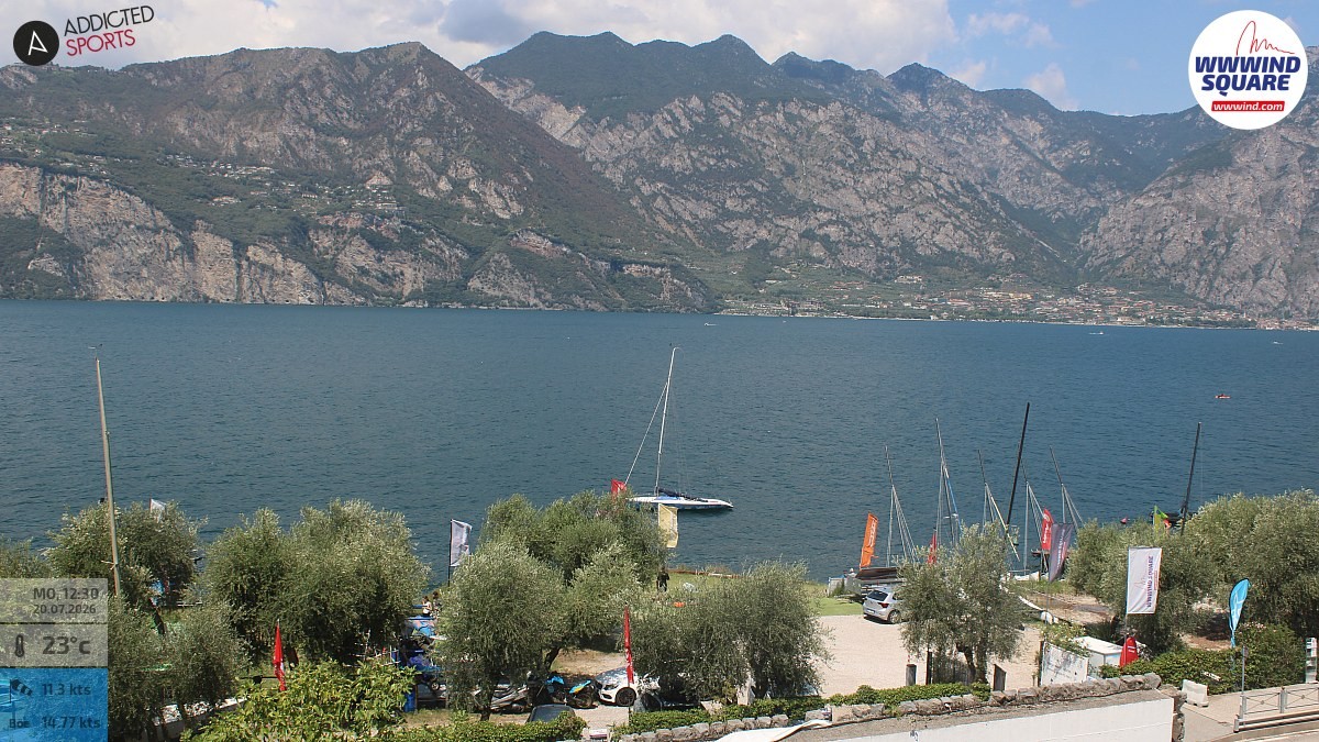 Archiv Foto Webcam Gardasee - Malcesine