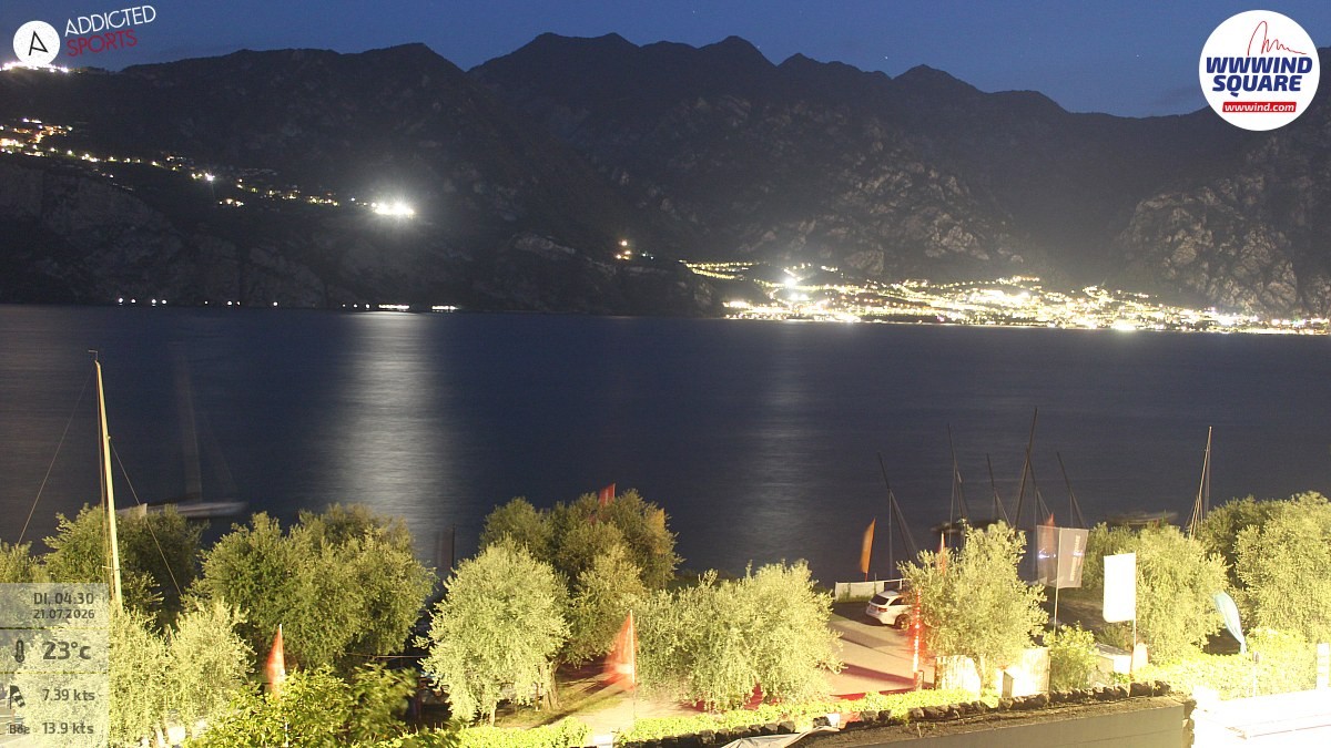Archiv Foto Webcam Gardasee - Malcesine
