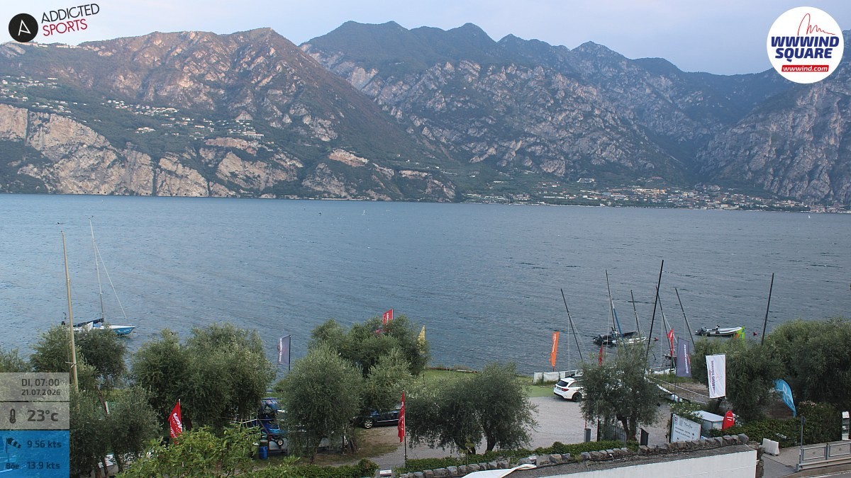 Archiv Foto Webcam Gardasee - Malcesine