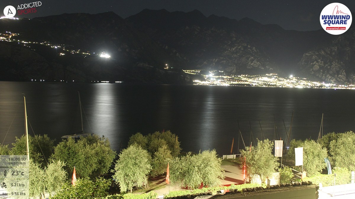 Archiv Foto Webcam Gardasee - Malcesine