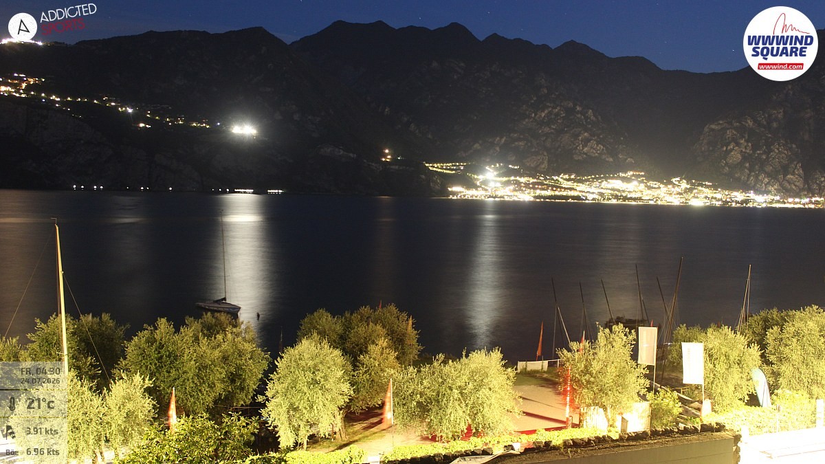 Archiv Foto Webcam Gardasee - Malcesine