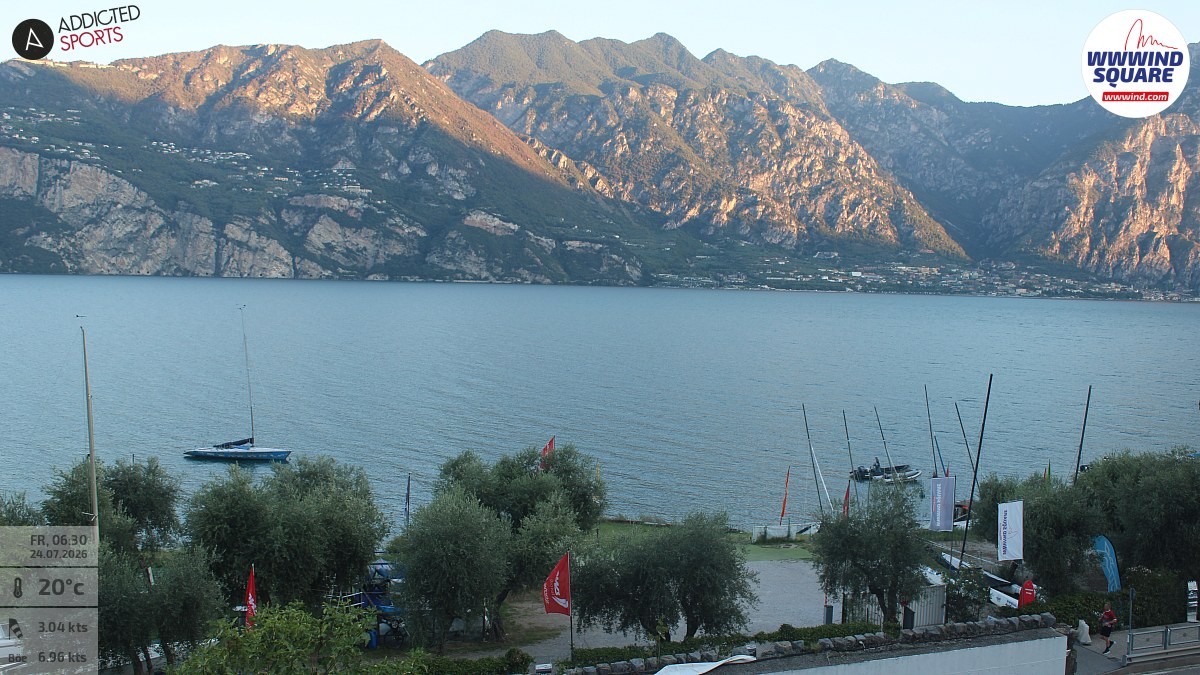 Archiv Foto Webcam Gardasee - Malcesine