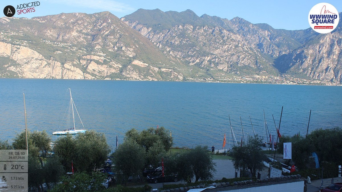 Archiv Foto Webcam Gardasee - Malcesine