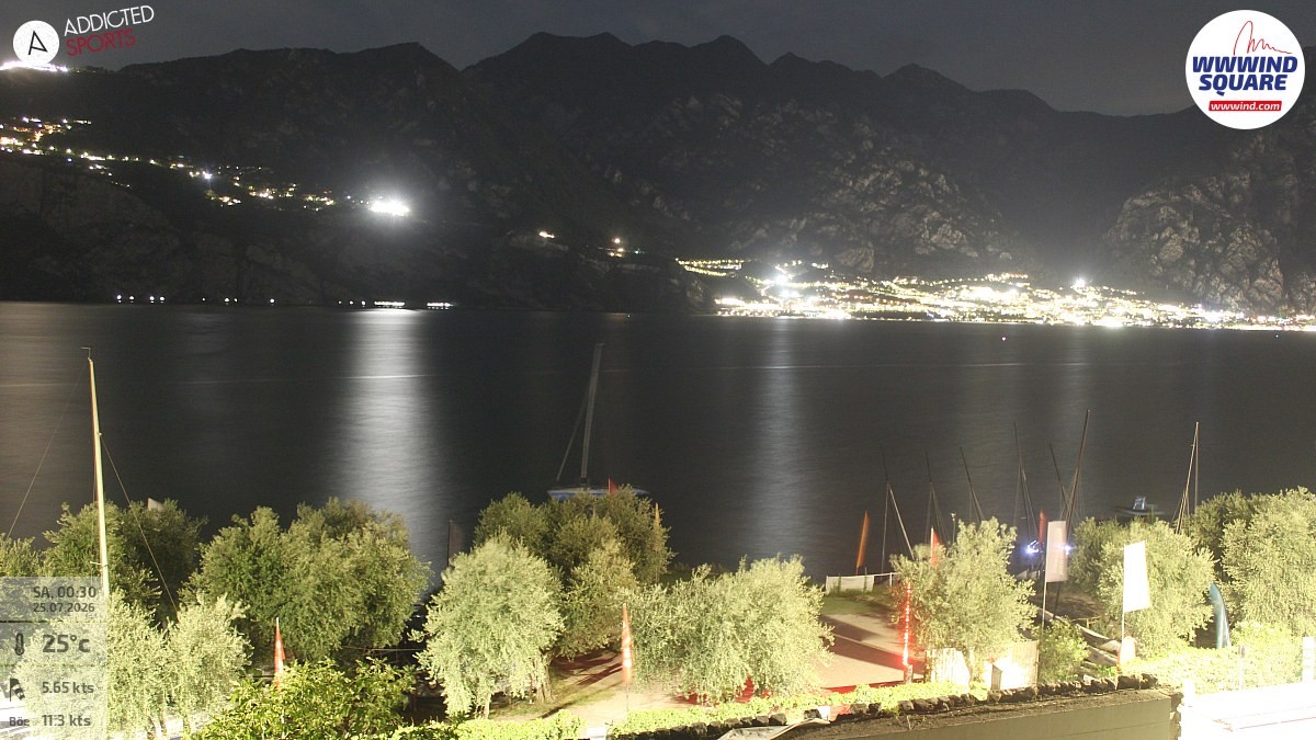 Archiv Foto Webcam Gardasee - Malcesine