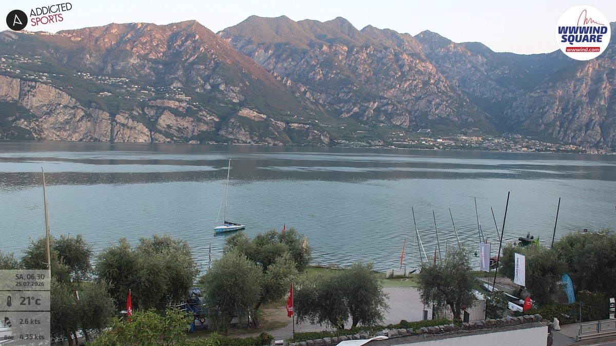 Archiv Foto Webcam Gardasee - Malcesine