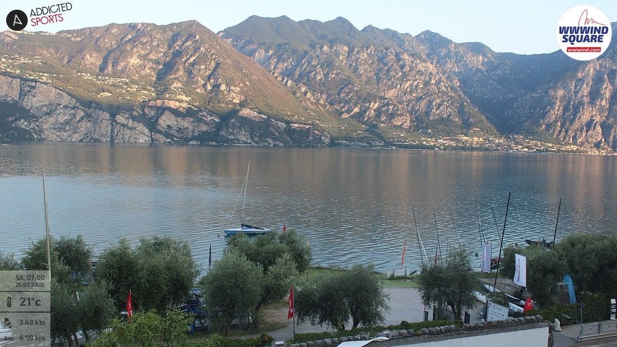 Archiv Foto Webcam Gardasee - Malcesine
