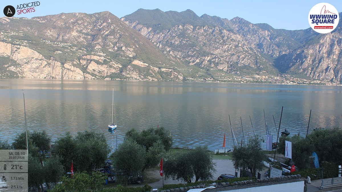 Archiv Foto Webcam Gardasee - Malcesine