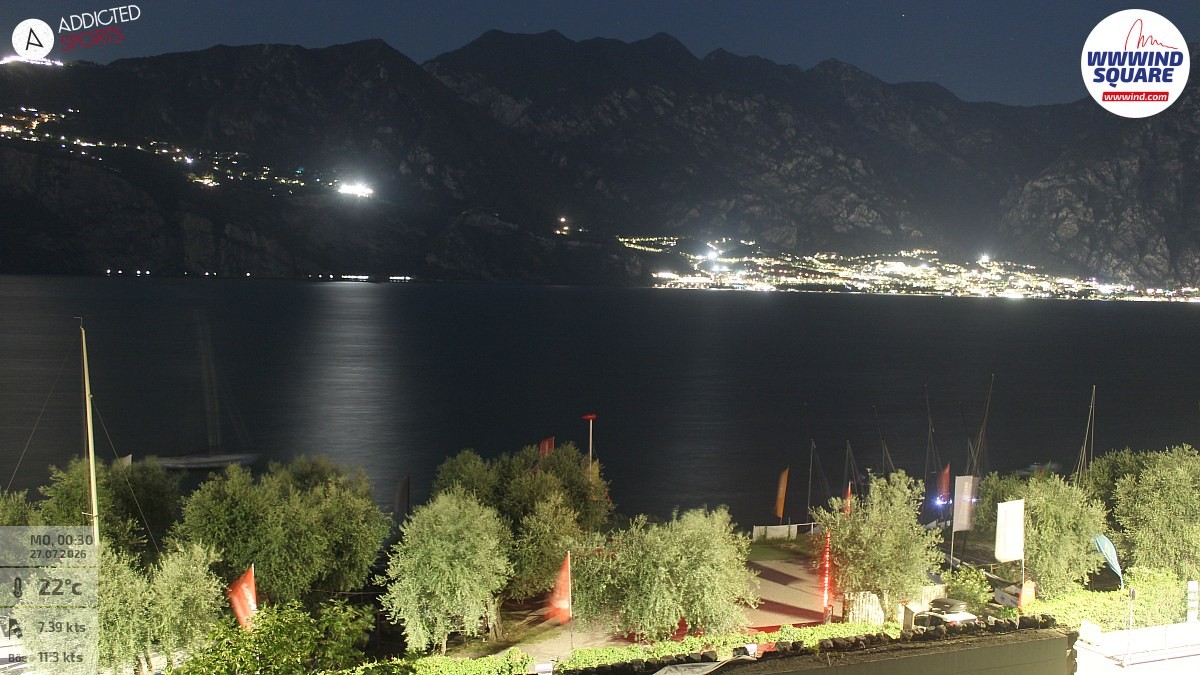 Archived image Webcam Lake Garda - Malcesine