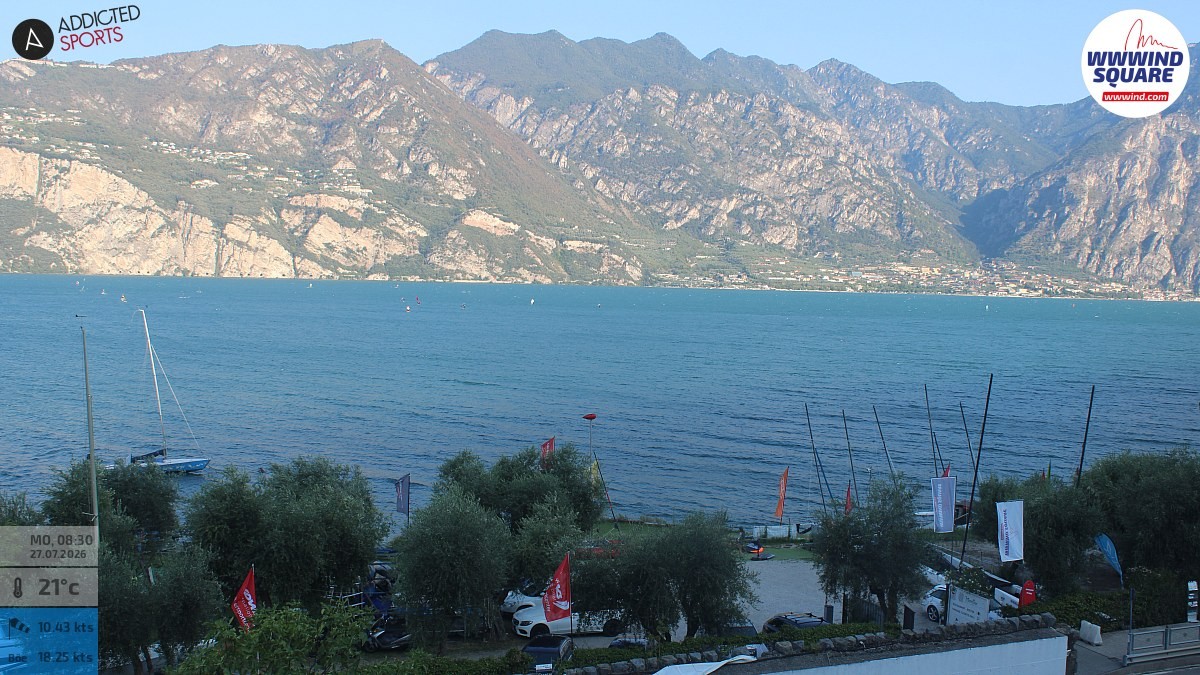 Archived image Webcam Lake Garda - Malcesine