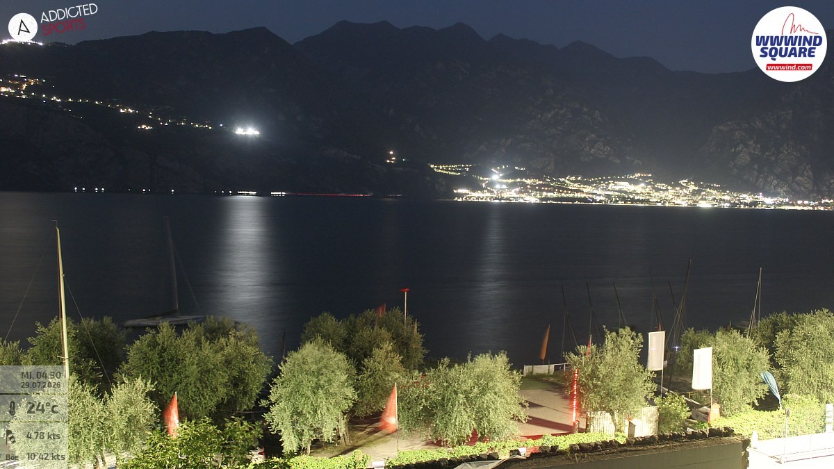 Archiv Foto Webcam Gardasee - Malcesine