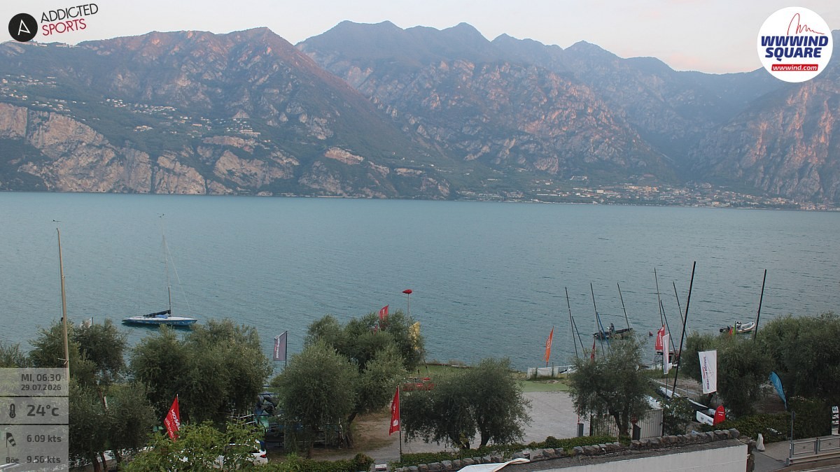 Archiv Foto Webcam Gardasee - Malcesine