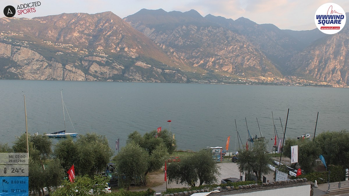 Archiv Foto Webcam Gardasee - Malcesine