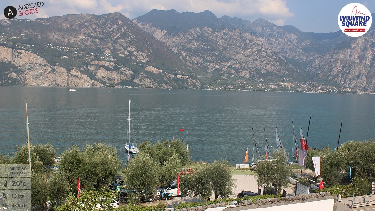 Archiv Foto Webcam Gardasee - Malcesine